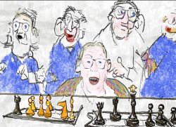 Chessboard Spectators